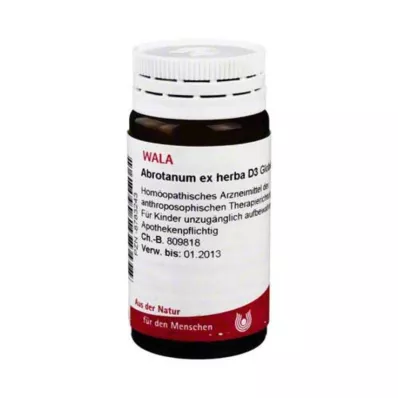 Abrotanum ex Herba D 3 kulor, 20 g Abrotanum ex Herba D 3 kulor, 20 g