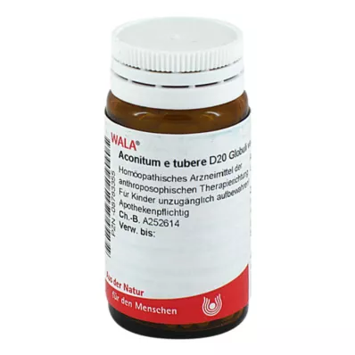 Aconitum tubere D 20 kulor, 20 g Aconitum tubere D 20 kulor, 20 g