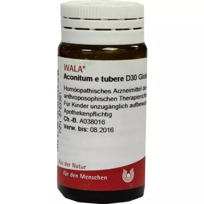 Aconitum tubere D 30 kulor, 20 g Aconitum tubere D 30 kulor, 20 g