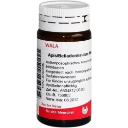 APIS BELLADONNA cum Mercurio globuli, 20 g