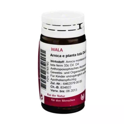 Arnica E Planta tota D 4 kulor, 20 g