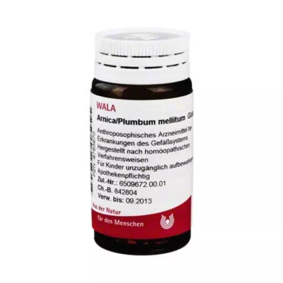 Arnica / Plumbum / Mellitum Globuli, 20 g Arnica / Plumbum / Mellitum Globuli, 20 g