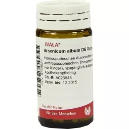 ARSENICUM ALBUM D 6 kulor, 20 g