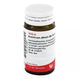 ARSENICUM ALBUM D 6 kulor, 20 g