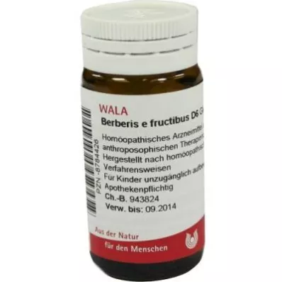 Berberis E Fructibus D6 kulor (20 g) Berberis E Fructibus D6 kulor (20 g)