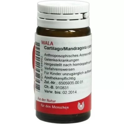 CARTILAGO/Mandragora comp.globuler, 20 g