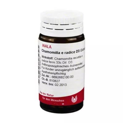 Chamomilla E Radix D 3 kulor, 20 g Chamomilla E Radix D 3 kulor, 20 g