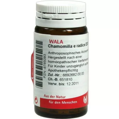 Chamomilla E Radice D 20 kulor, 20 g Chamomilla E Radice D 20 kulor, 20 g