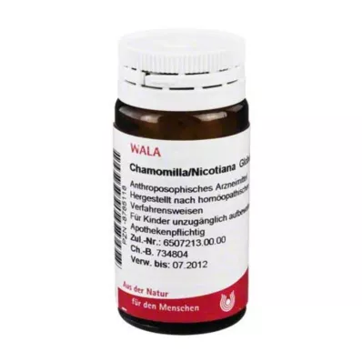Chamomilla / Nicotiana Globules, 20 g Chamomilla / Nicotiana Globules, 20 g