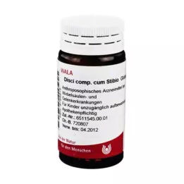 DISCI comp.cum Stibio globuli, 20 g