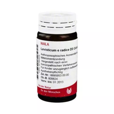 Levisticum E Radice D 3 kulor, 20 g Levisticum E Radice D 3 kulor, 20 g
