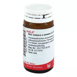 NUX VOMICA E semine D 3 globuler, 20 g