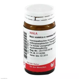 NUX VOMICA E semine D 12 globuler, 20 g
