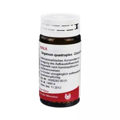 Organum Quadruplex Globules, 20 g Organum Quadruplex Globules, 20 g