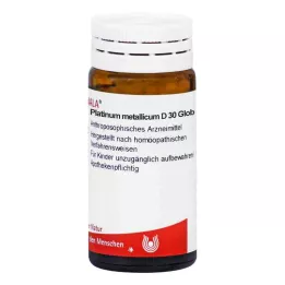 PLATINUM METALLICUM D 30 kulor, 20 g