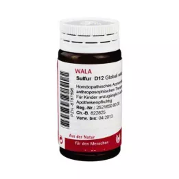 SULFUR D 12 kulor, 20 g