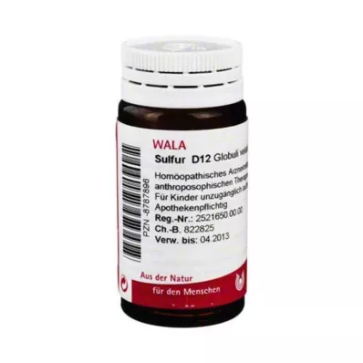 Svavel D 12 kulor, 20 g Svavel D 12 kulor, 20 g