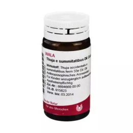 THUJA E SUMMITATIBUS D 6 kulor, 20 g