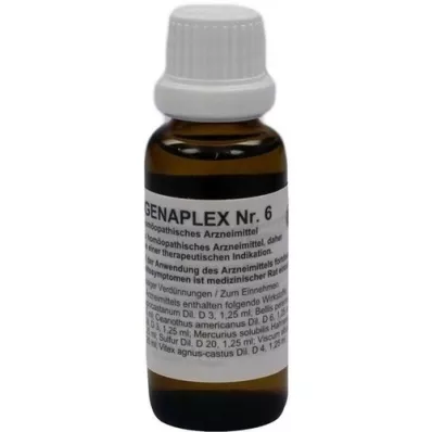 REGENAPLEX droppar nr 6, 30 ml
