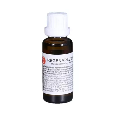 REGENAPLEX Nr 62 a droppar, 30 ml REGENAPLEX Nr 62 a droppar, 30 ml