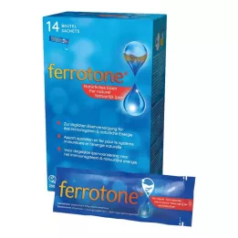 FERROTONE Järnpåse, 14X20 ml