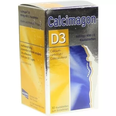 CALCIMAGON D3 tuggtabletter, 30 st
