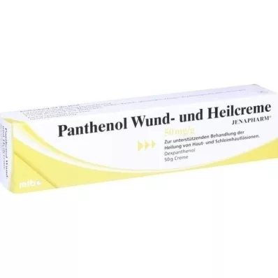 PANTHENOL Sår- och läkningskräm Jenapharm, 50 g