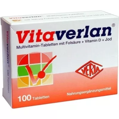 VITAVERLAN Tabletter, 100 st