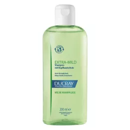 DUCRAY EXTRA MILD Schampo biologiskt nedbrytbart, 200 ml