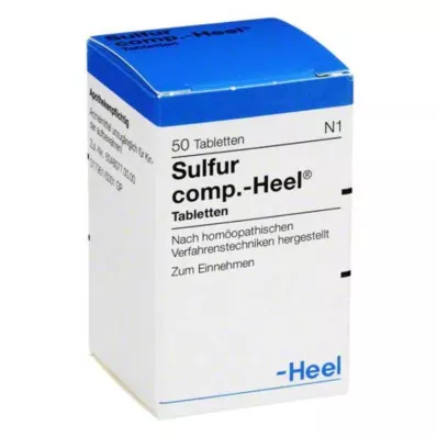 Svavelkomp.Heeltabletter, 50 st Svavelkomp.Heeltabletter, 50 st