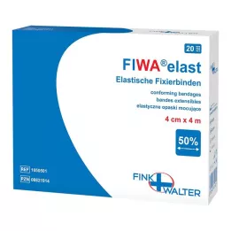 FIXIERBINDE elastisk 4 cmx4 m lös, 1X20 st