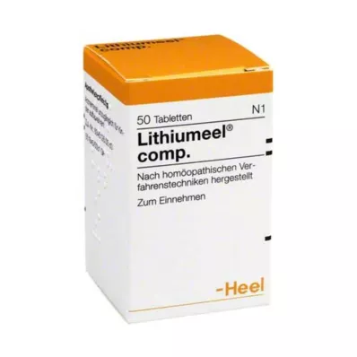 Lithiumeel comp.tabletter, 50 st Lithiumeel comp.tabletter, 50 st