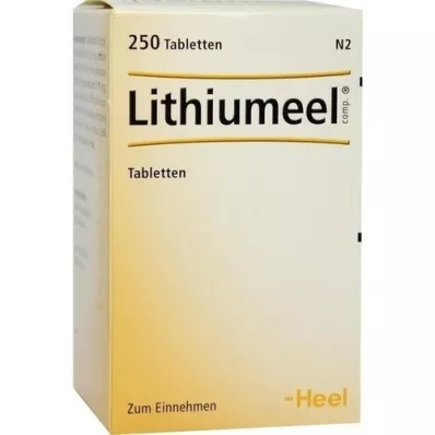 LITHIUMEEL komp. tabletter, 250 st