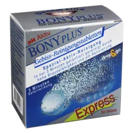 BONYPLUS Rengörande brustabletter, 32 st