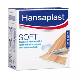 HANSAPLAST Mjukt gips 4 cmx5 m rulle, 1 st