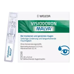 VISIODORON Malva ögondroppar i engångsdospipett, 20X0,4 ml