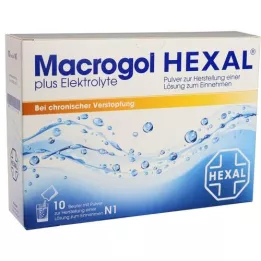 MACROGOL HEXAL plus elektrolyter Plv.z.H.e.L.z.E., 10 st