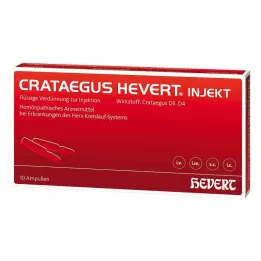CRATAEGUS HEVERT Injektionsampuller, 10 st