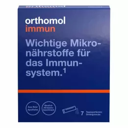 ORTHOMOL Immune direct granulat hallon/mentol, 7 st