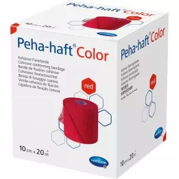 PEHA-HAFT Färg Fixierb.latexfrei 10 cmx20 m röd, 1 st