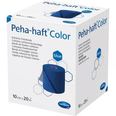 PEHA-HAFT Färg Fixierb.latexfrei 10 cmx20 m blå, 1 st