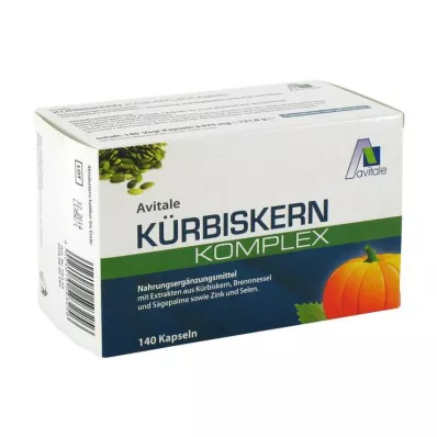Pumpafrökomplexkapslar, 140 stycken Pumpafrökomplexkapslar, 140 stycken