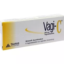 VAGI C vaginaltabletter, 6 st