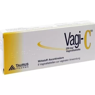 VAGI C vaginaltabletter, 6 st