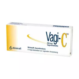 VAGI C vaginaltabletter, 6 st