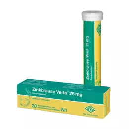 Zinkbrustabletter Verla® 25 mg brustabletter, 20 st