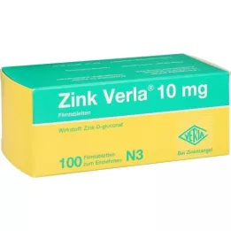 ZINK VERLA 10 mg filmdragerade tabletter, 100 st