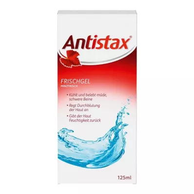 Antistax® fresh gel-kosmetik för trötta &amp; tunga ben, 125 ml
