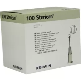 STERICAN Nålar 27 G 0,4x25 mm trubbiga, 100 st