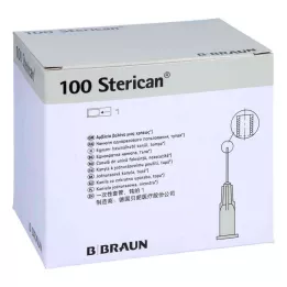 STERICAN Nålar 27 G 0,4x25 mm trubbiga, 100 st